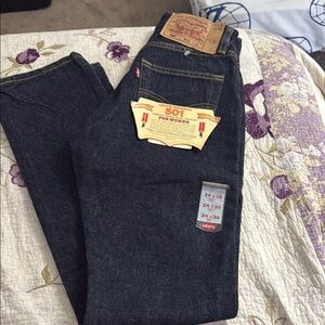 Levi's women Dark Blue Straight Jeans